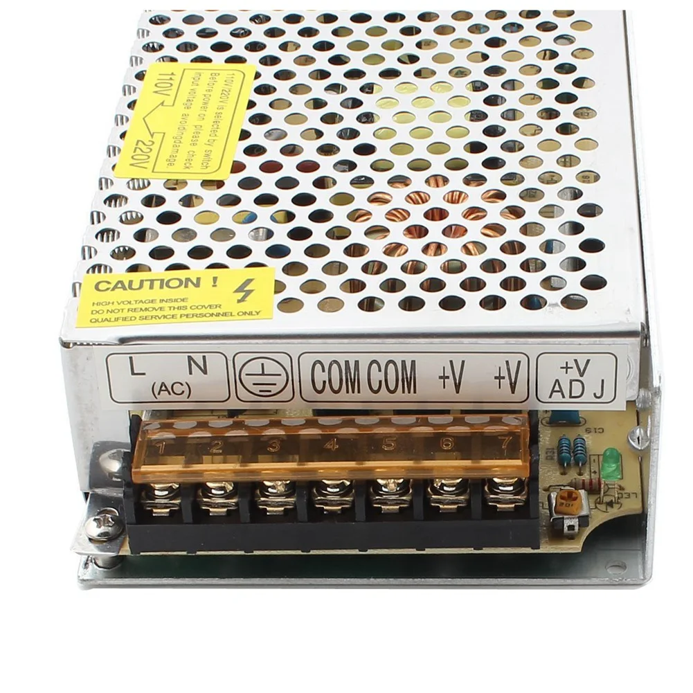 ABBN-2X S-180-12 Tira de luz LED Interruptor de pantalla Fuente de alimentación DC 12V 15A 180W