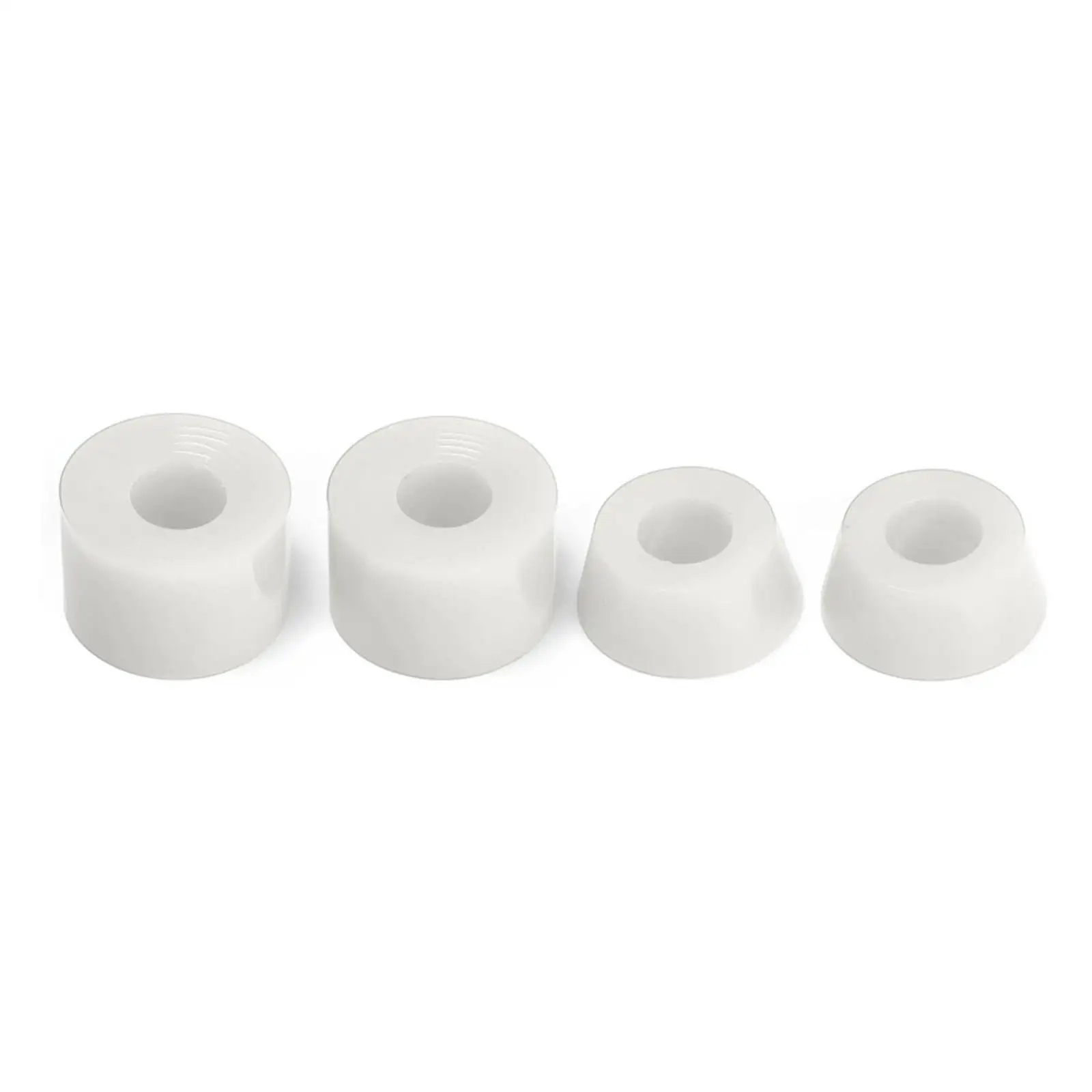 2x Skateboard Truck Bushing Kit Outdoor Soft Shock Absorbers White