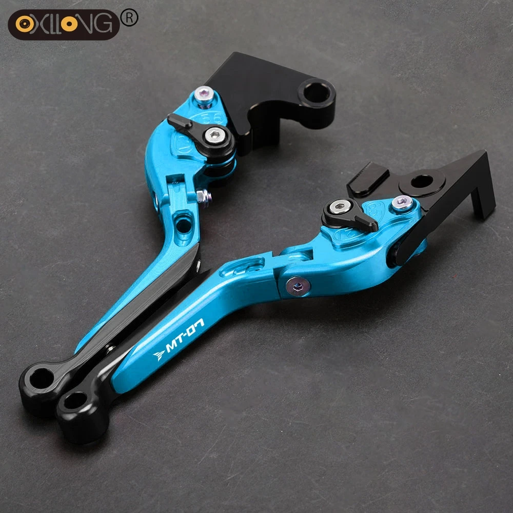 

2025 MT07 Motorcycle Folding Brake Clutch Levers For Yamaha MT-07 MT 07 2014 2015 2016 2017 2018 2019 2020 2021 2022 2023 2024