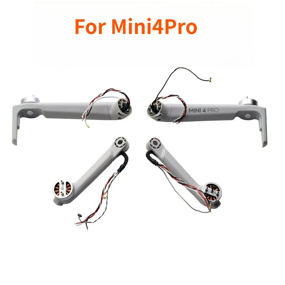 Original Motor Arms for DJI Mini 4 Pro Left Right Front Rear Arm with Motors for DJI Mini 4 Pro Drone Repair Spare Parts