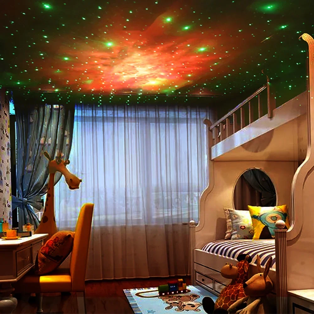 proyección Spaceman, proyector LED de galaxia y Estrella, lámpara ambiental para habitación, decoración de dormitorio, regalo d