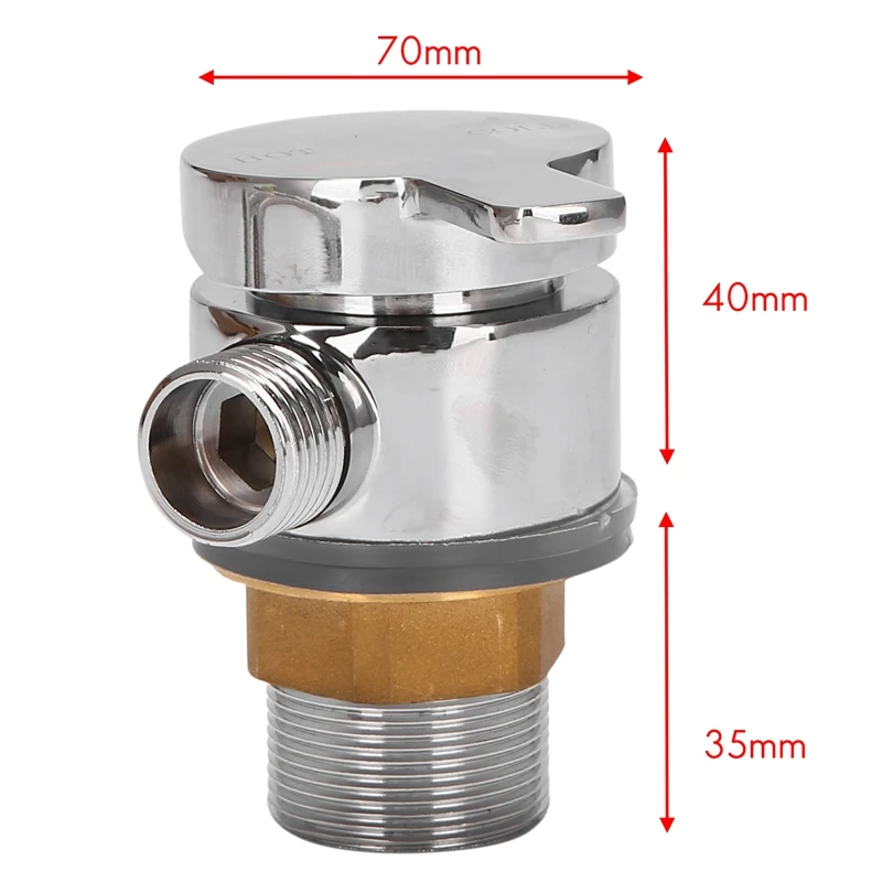 Shower Hose Valve Shower Faucet Hot & Cold Water Thermostatic Mixer Mixing Valve Suitable For RV And Yachts