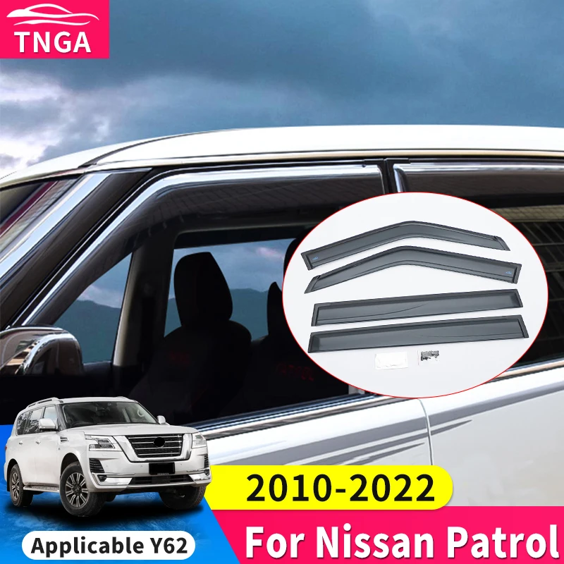 

Козырёк от дождя для окон автомобиля, для Nissan патруль Y62 2010-2022 2021