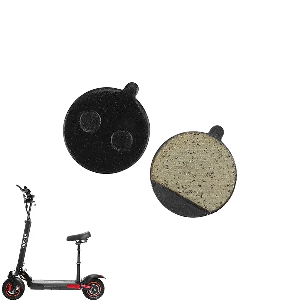 1 Pair Cycling Organic Resin Disc Brake Pads For KUGOO And PRO Electric Scooter Bike Brake Pad Resin To Brake Pad Semi-Metal