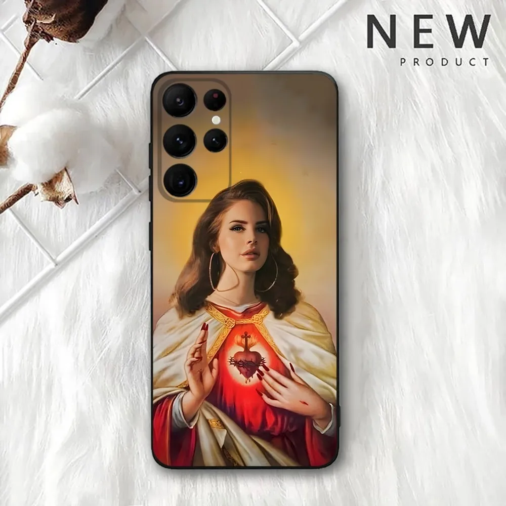 L-Lana Del Rey Singer  Phone Case For Samsung Galaxy A20,A21s,A22,A31,A32,A52,A53,A72,73,A80,A91 Soft Black Cover