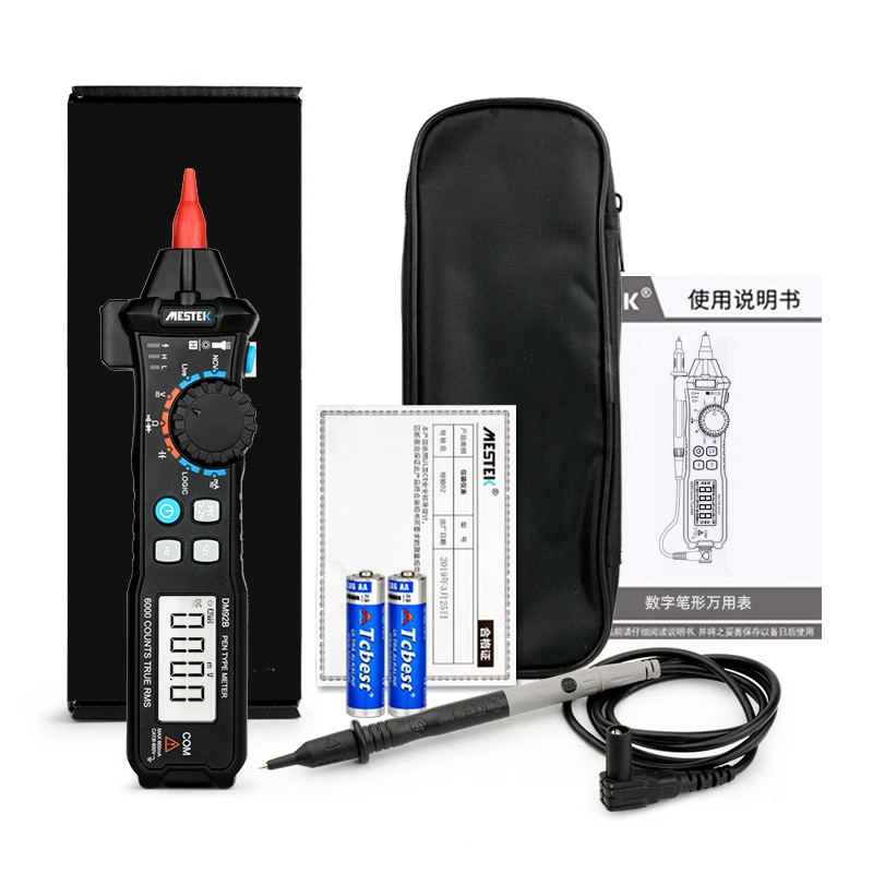 best-selling-product-mestek-multimeter-6000-counts-dm92b-600v-10a-voltage-current-resistance-tester-handheld-digital-multimeter