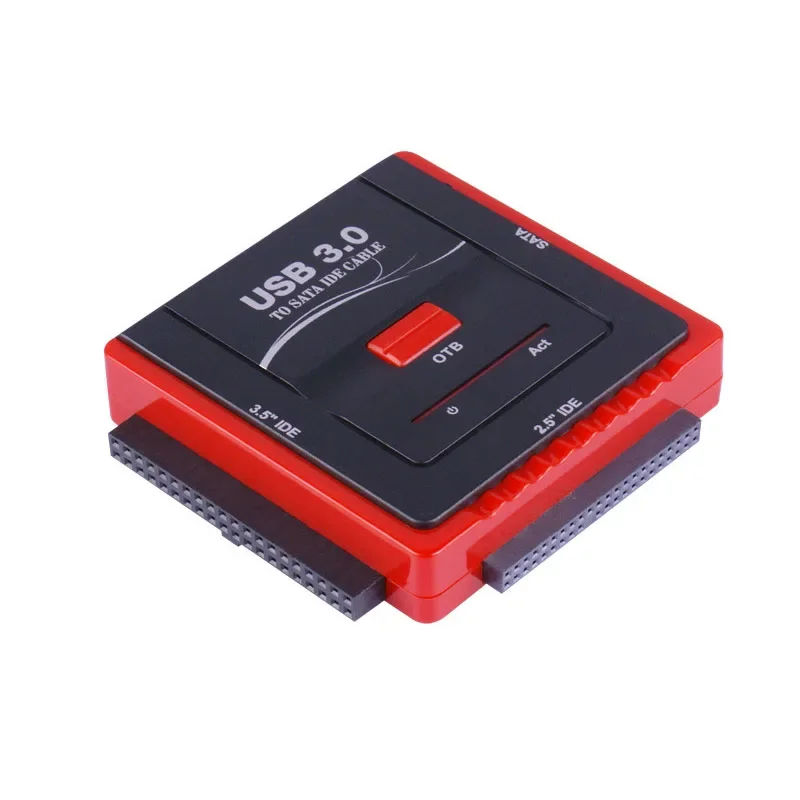 بيع التخليص 2.5/3.5 USB 3.0 إلى محول SATA/IDE محول القرص الصلب لقرص القرص الصلب العالمي HDD/SSD مع مصدر الطاقة