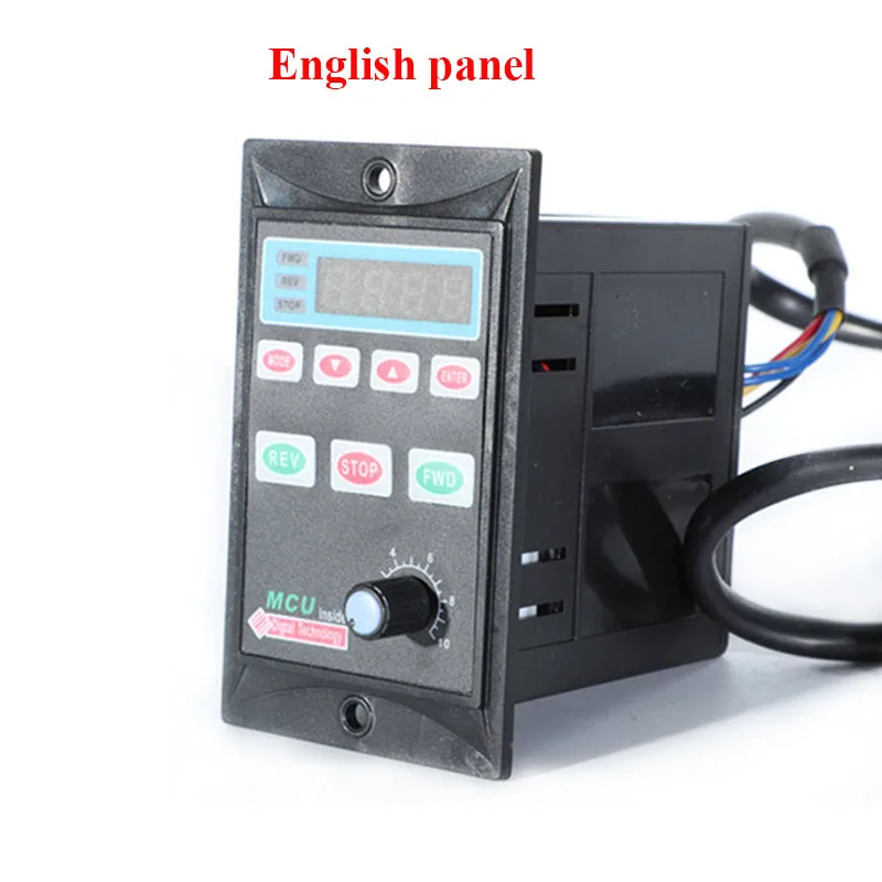 English Panel UX-52 Intelligent Digital Speed Controller Single-phase AC 110V/220V Pinpoint Regulator Controller CW CCW