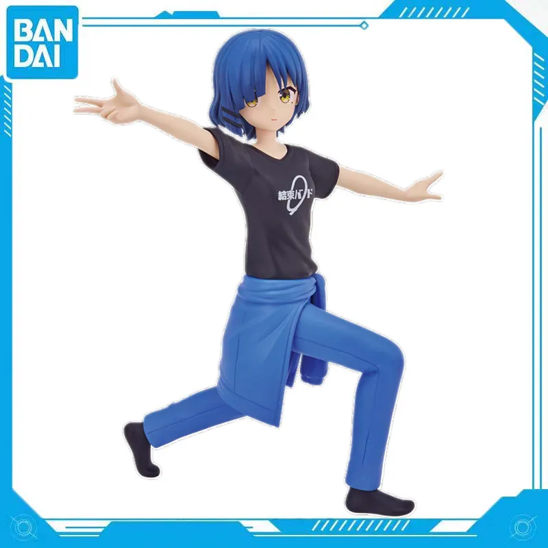 Bandai Genuine Anime Lonely Rock Yamada Ryo Casual Wear PVC 16cm Figure Model Ornaments Toys Gifts Peripheral Collection