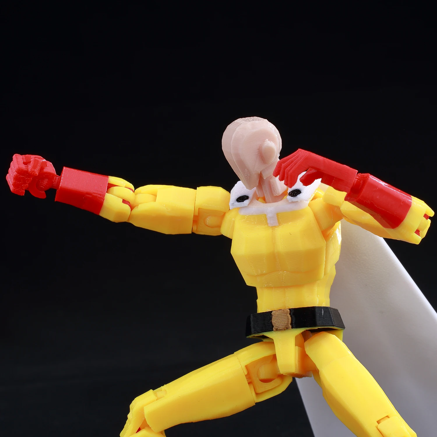 9L3D drukowany manekin Lucky 13 One-Punch Man 3D figurka, wieloprzegubowy model Anime, prezent kolekcjonerski dla fanów