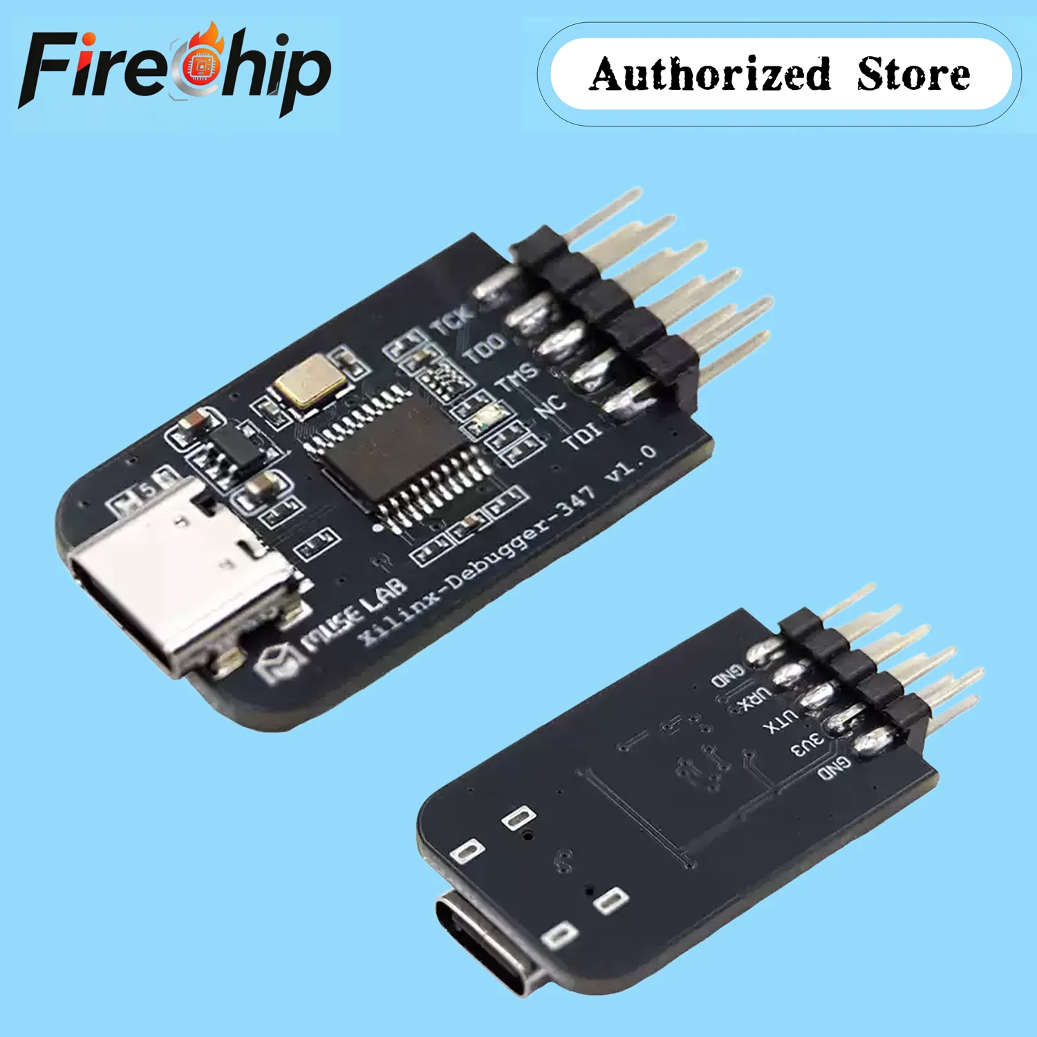 firechip-xilinx-debugger-downloader-jtag-para-xilinx-fpga-baseado-em-ch347-suporta-vivado-porta-serial-usb20-60mhz