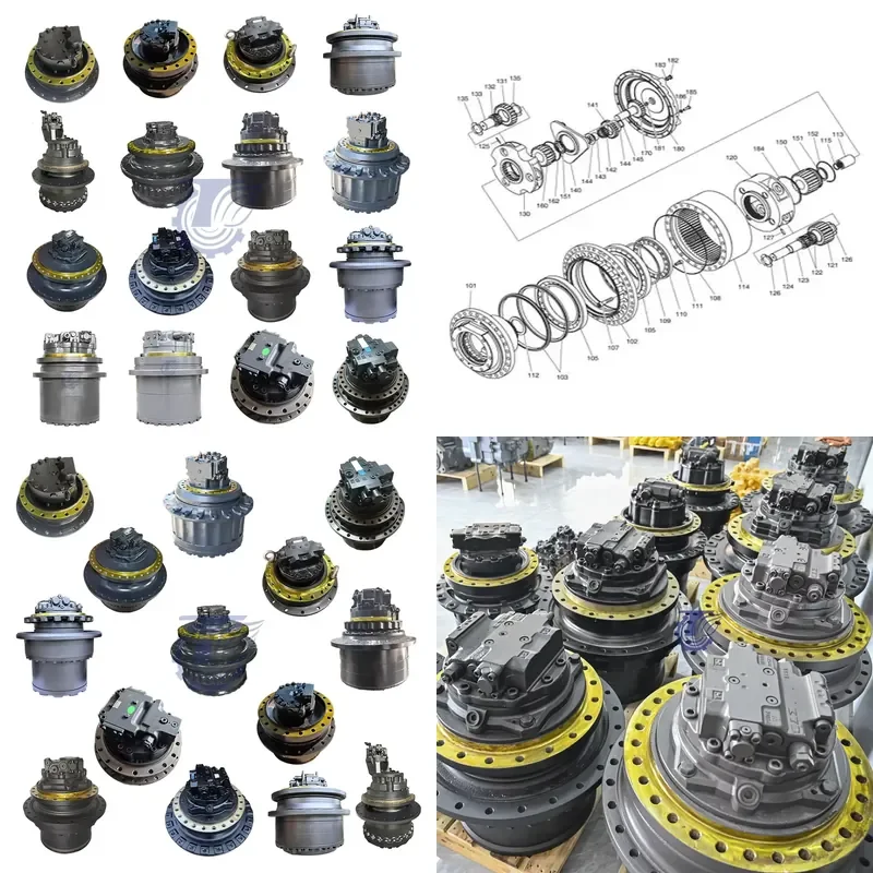 2026 Final Drive 170401-00009 170401-00120 MZEB241E Travel Reduction Gearbox for DX500 DX520 DX530