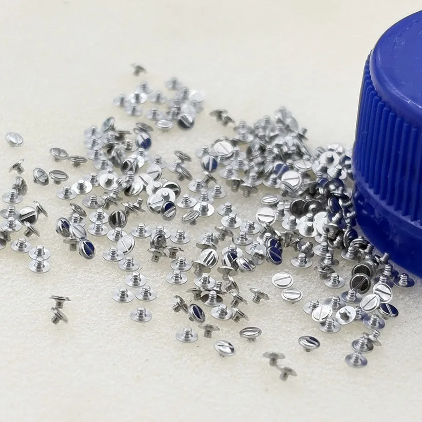 20 40 60 80 pcs  Watch movement accessories C07111 movement screw automatic hammer screw