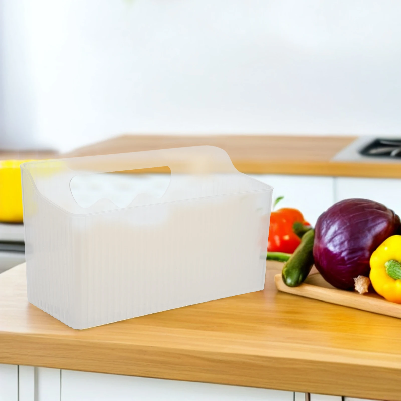 

Kitchen Storage Basket Fruit Container Garlic Saver Holder Onion Containers Ginger Keeper Hanging Produce Fridge