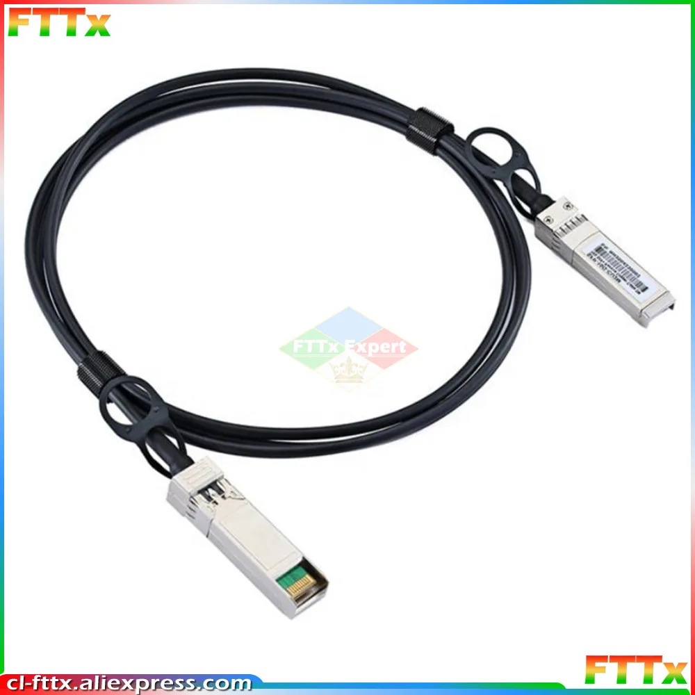 

10G SFP+ Direct Attach Passive Copper Cables DAC Cable Direct Attach Passive Cable 0.5-10M for Cisco Huawei MikroTik Switch