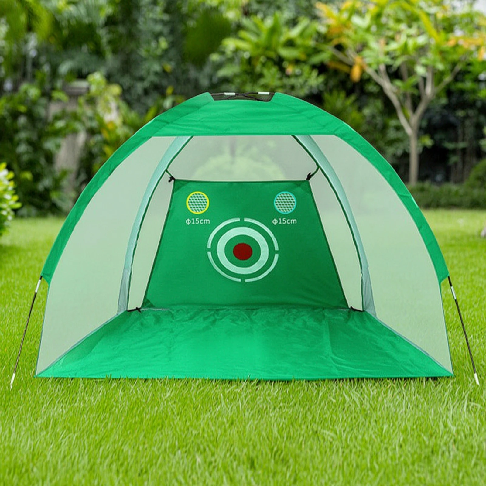 Golf Training Net with Target Portable Golf Practice Net Sturdy Lightweight for Golfers, Backyard, Home