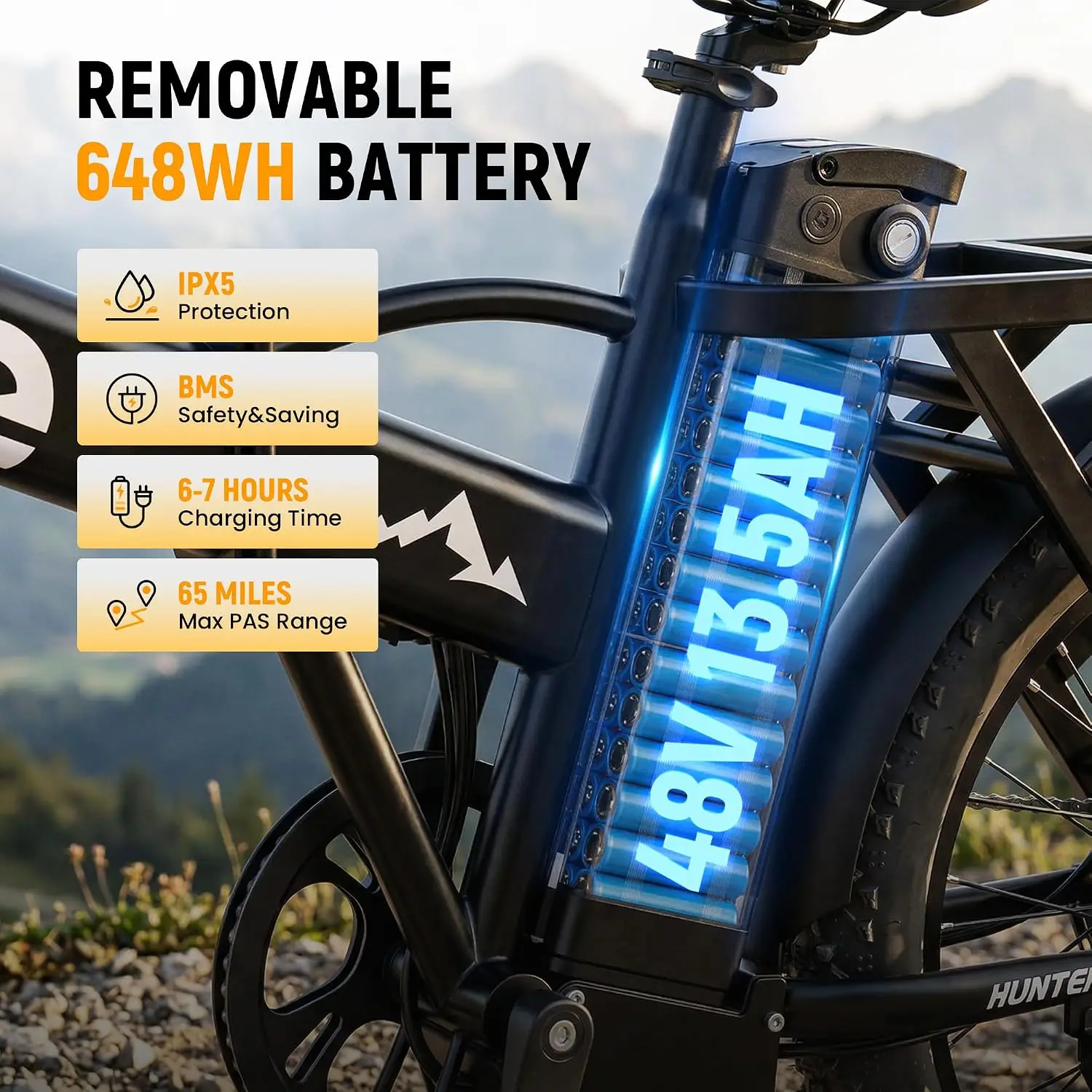 Folding Electric Bike for Adults 1200W Peak Motor Portable Commuter Ebike 20inch, Customized