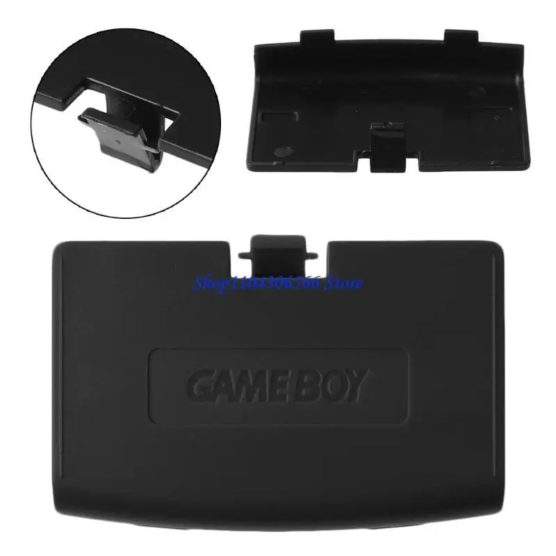 02DD Battery Cover Back Door Lid Replacement for N-Gameboy Advance for GBA Console
