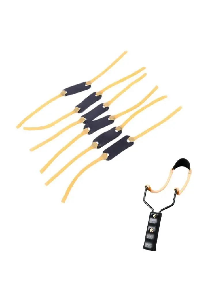 10Pcs Strong Catapults Replacement Ban Heavy Type Rubber Shootings Supply