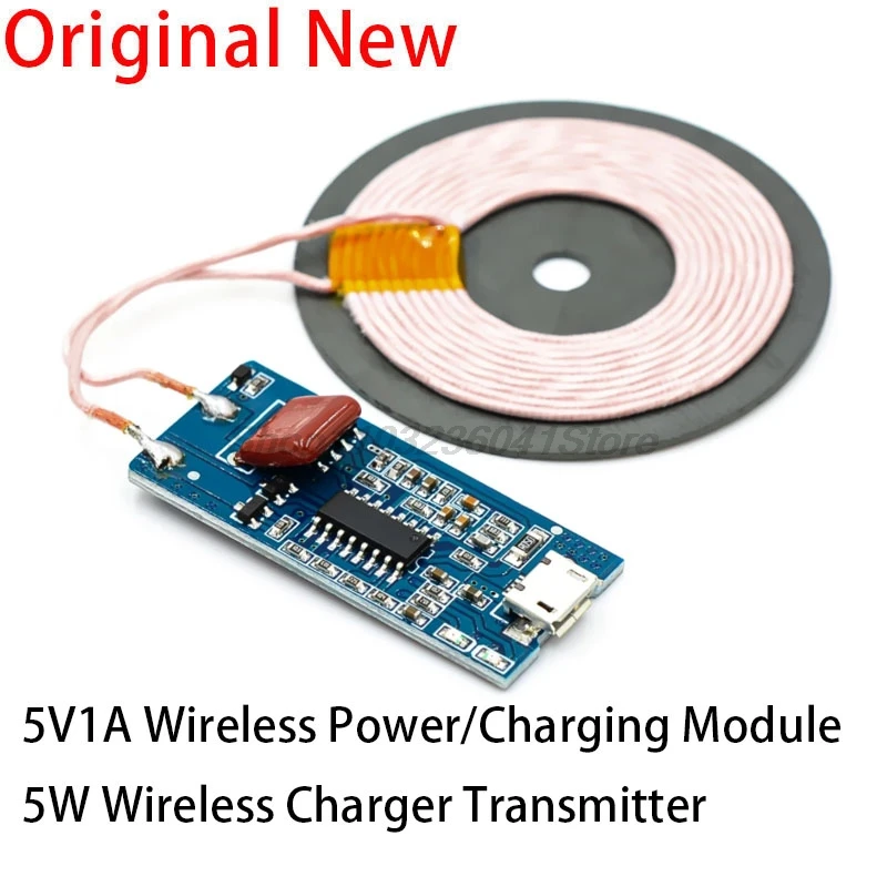 5V 1A wireless power supply/charging 5W wireless charger transmitter universal quick charge DIY Micro USB