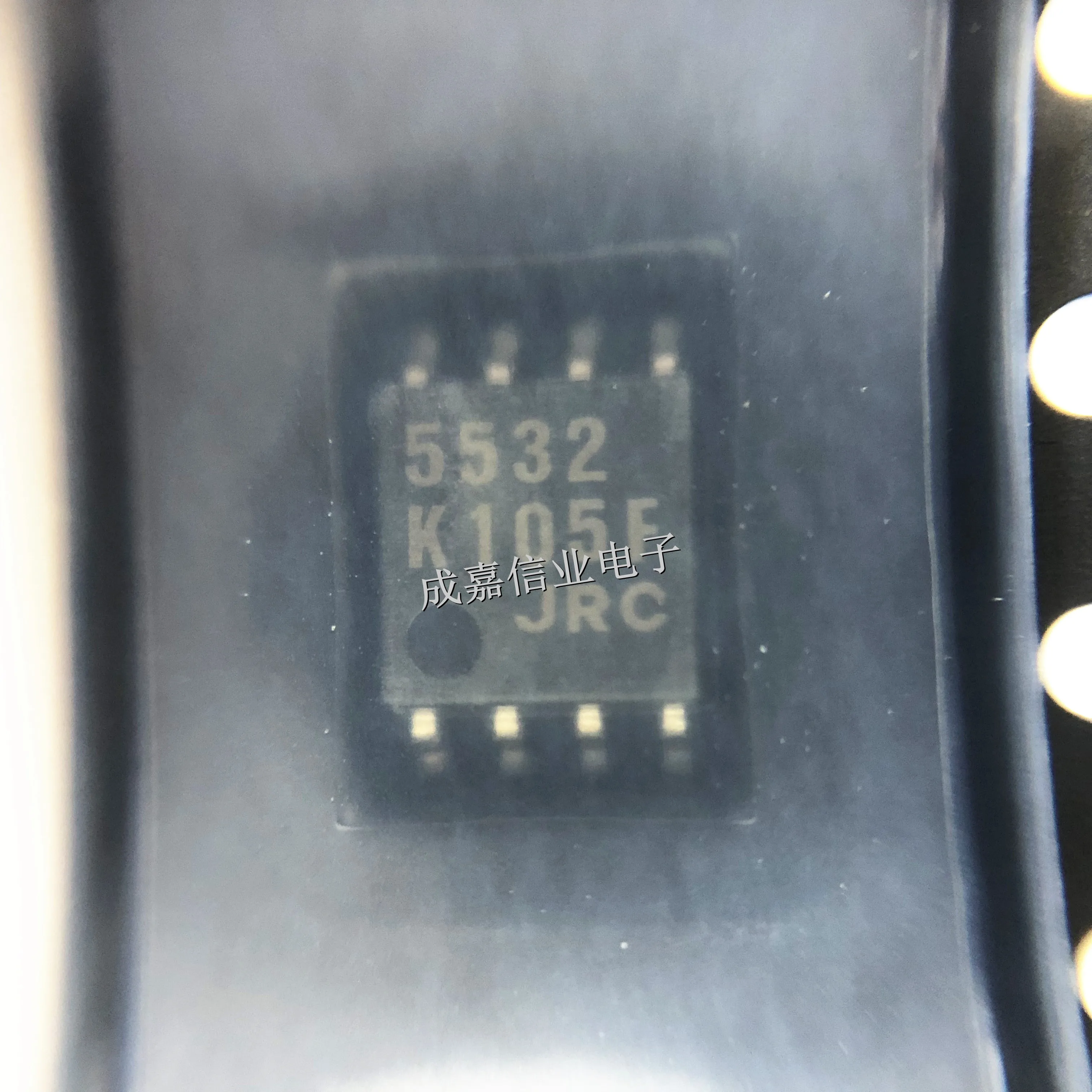 10pcs/Lot NJM5532M-TE1 DMP-8 MARKING;5532 Operational Amplifiers - Op Amps 2 Channel 800nA 8V/us