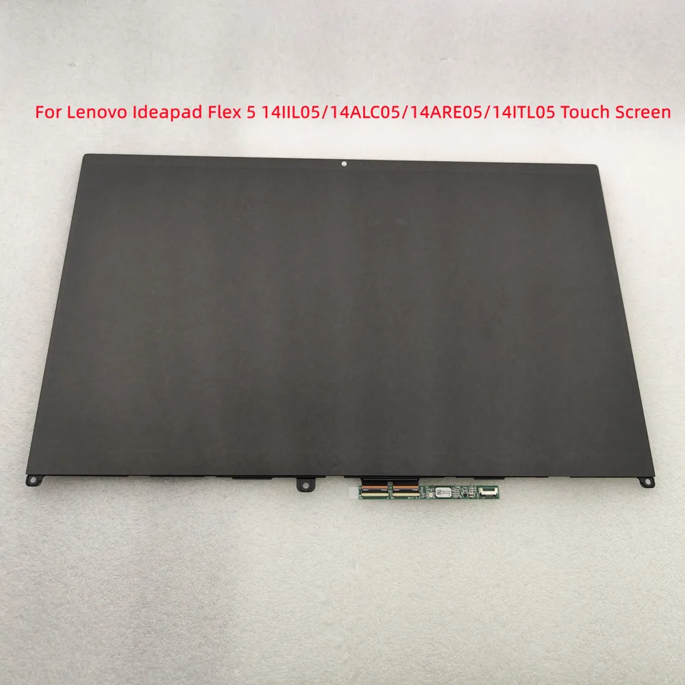 Flex 5 14iil05 Display 5D10S39642 5D10S39641 NV140FHM N4U B140HTN02.2 Lenovo Ideapad Flex 5 14ALC05 14ARE05 14ITL05 Touch Screen