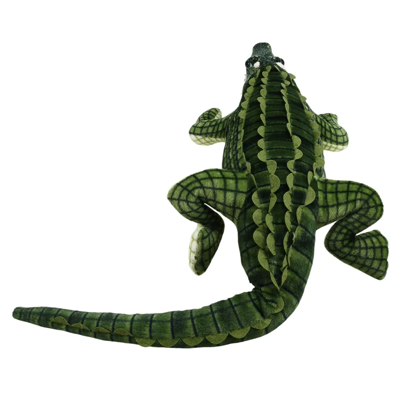 MACH-100Cm Bantal Kreatif Kawaii Buaya Simulasi Buaya Kehidupan Nyata untuk Hadiah Anak-anak