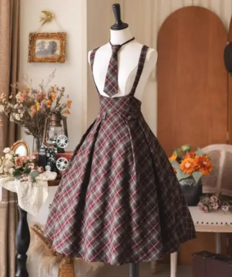 

Женская блузка с длинным рукавом из атласа в стиле ретро, однотонная, приталенная, новая коллекция весна-осень 2026, и юбка на бретелях