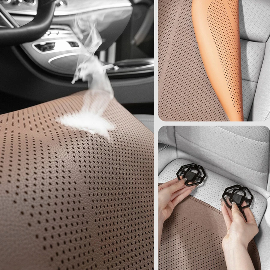

Breathable Ultra thin Car Seat Cushion Accessories For BMW G01 G08 F25 X5 E53 E70 F15 G05 All Season Universal Small Seat Cover