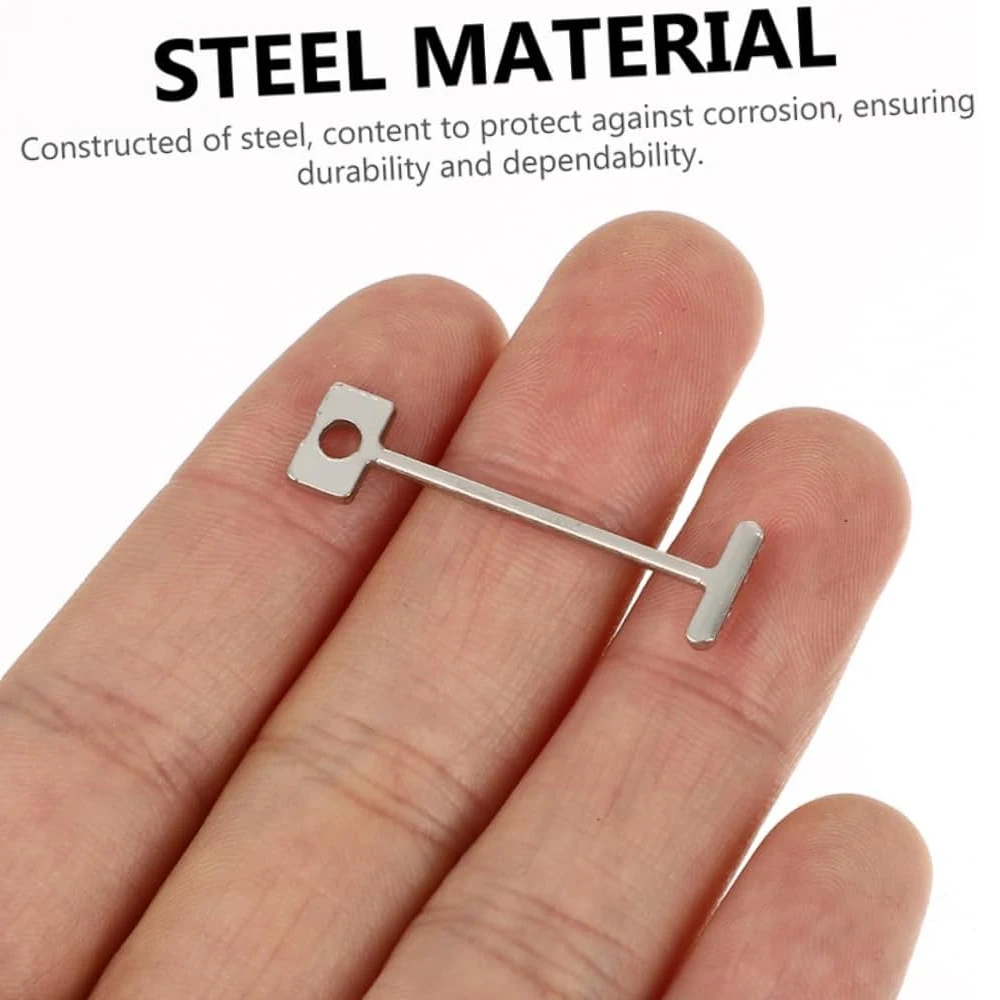 New 50-1000pcs Tile Replacement Steel Needles for Ceramic Leveling System Clips Wedge Spacer Floor Tile Laying Construction Tool