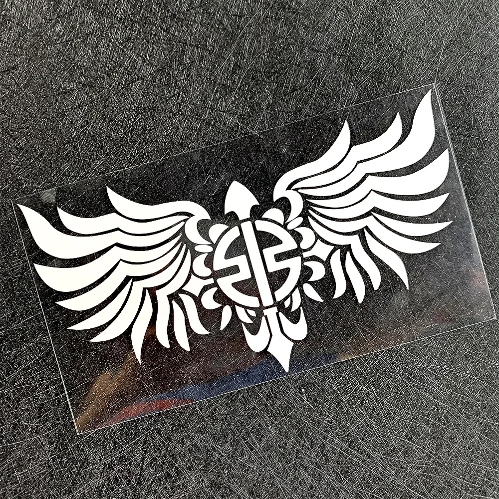 Suitable for Kawasaki Motorcycle Front Windshield Wing Logo Decal Ninja NINJA400 H2 H2SX Waterproof Sunscreen Modified Sticker