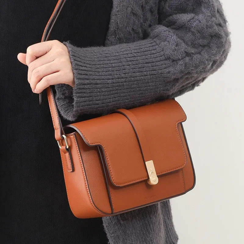 

Модная женская роскошная сумка через плечо с клапаном, квадратный кошелек через плечо, женская винтажная сумка из искусственной кожи, сумки