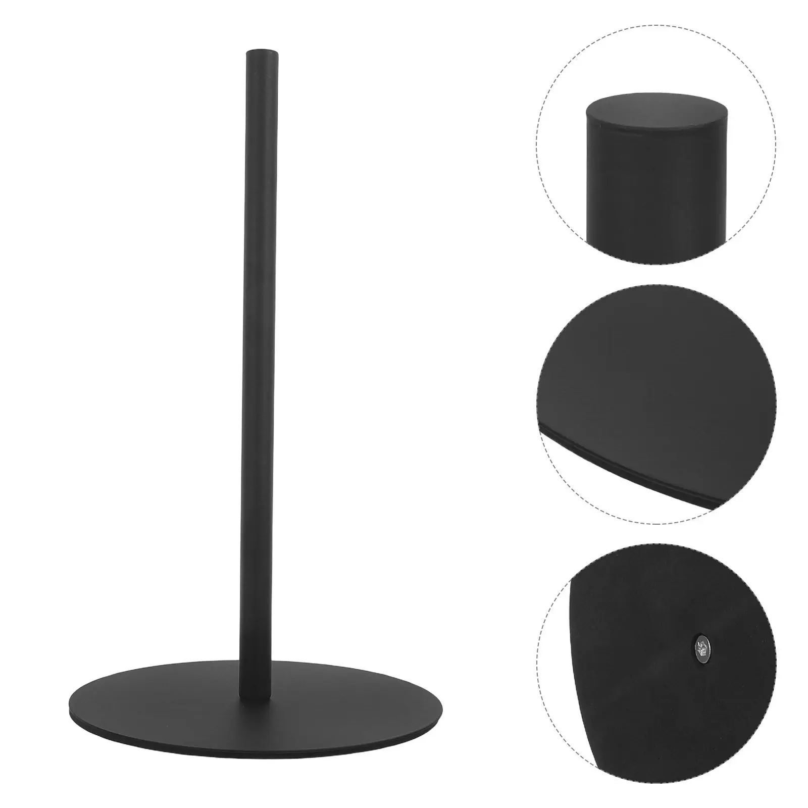 

Toilet Paper Stand Stainless Steel Freestanding Countertop Paper Towel Holder Standing Roll Holder Modern Brushed Finish Kitchen