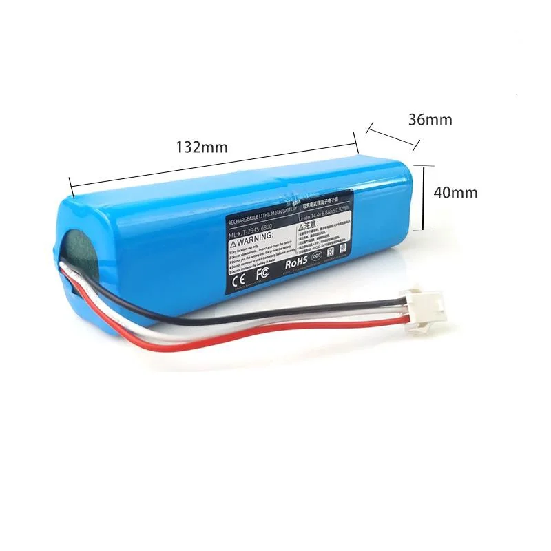 New 5600mAh Battery For Lenovo T1 Pro, T1S Pro Robot Vacuum Cleaner Part