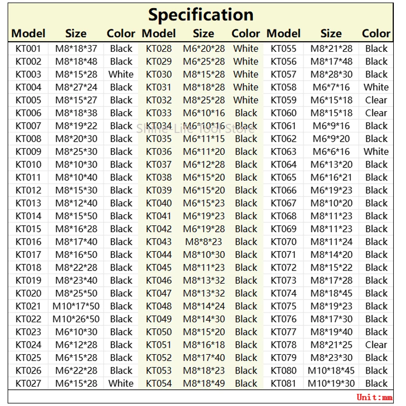 M6 M8 M10 Self-Leveling Anti-Slip Adjustable Furniture Legs Mat Screw-in Leveler Floors Table Chair Cabinet Feet Pad