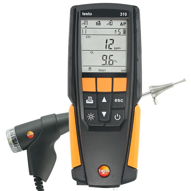 Testo 310 Residential Combustion Analyzer Kit (0563 3100 01)