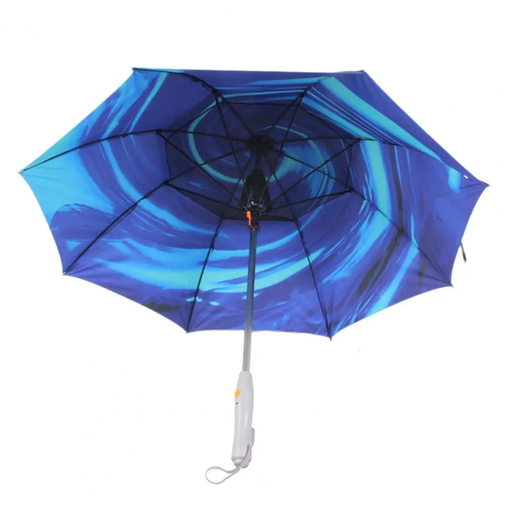 

Water Bottle Fan Umbrella Portable Sun Protection Umbrella with Fan Mister for Men Women Usb Rechargeable Uv Blocking for Sun