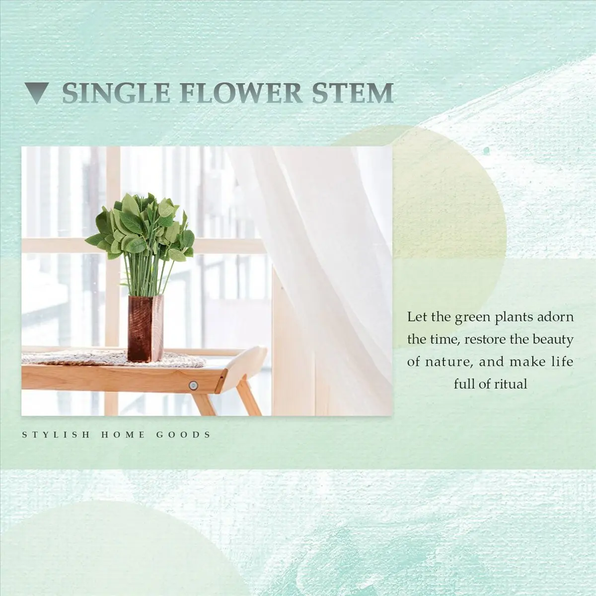 50pcs Artificial Fake Rose Flower Stems For Diy Handmade Bouquet Flower Leaf Vein Wedding Home Decoration &LICG