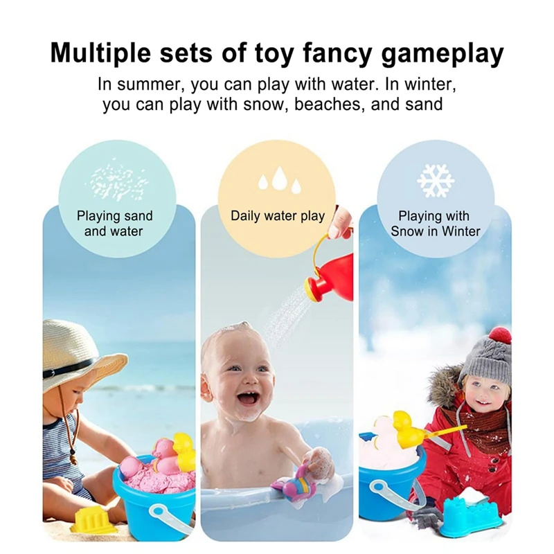 Tool With Handle For Snow Ball Fights,Snowball Maker Toys Snow Molds Kit,Winter Outdoor,For Kids And Adults