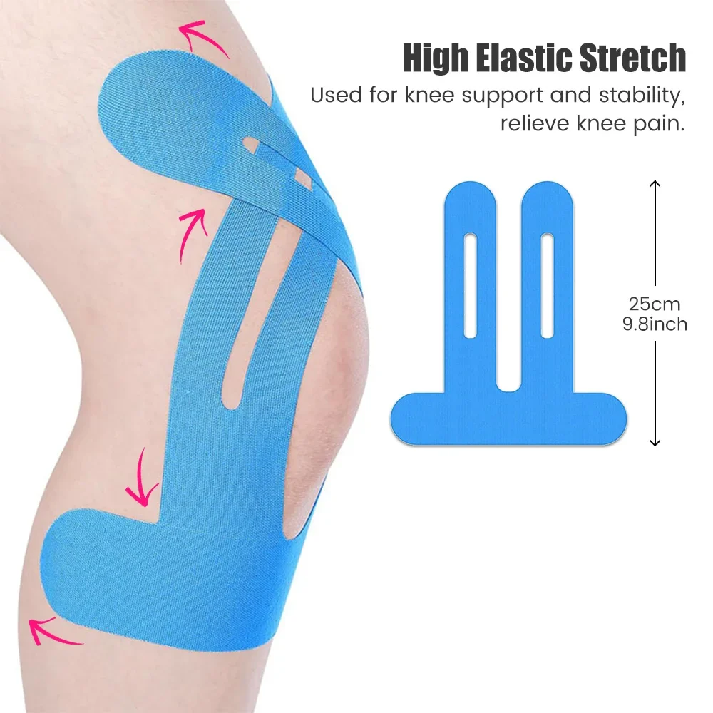 5/10PCS Kinesiology Tape Elastic Athletic Tape For Muscle Support Athletes Breathable Gym Sports Running Glue Knee Protector