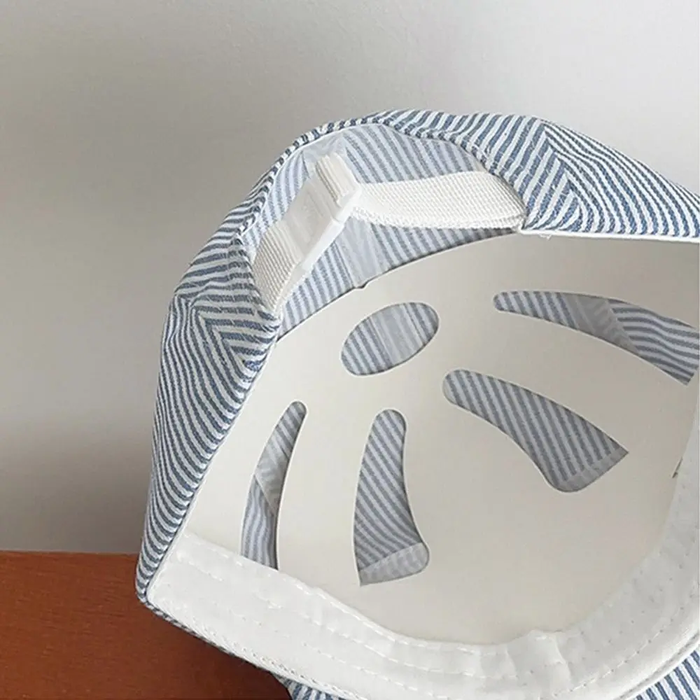 قبعة بيسبول جيدة التهوية بخطوط للرجال والنساء ، هيب هوب ، قبعة شمس قابلة للتعديل ، واقي غير رسمي ، الربيع والصيف