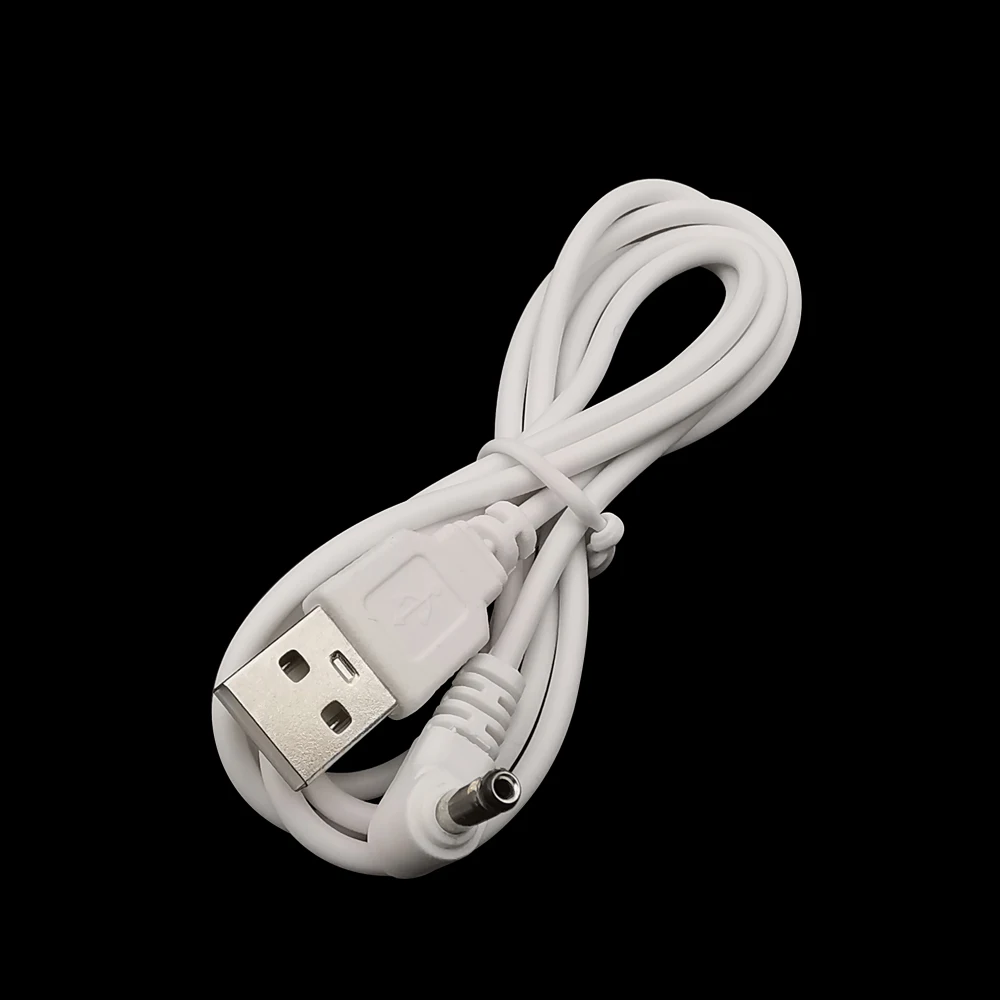 1/5Pcs Type-A USB to 3.5x1.35mm Male Plug Charger Power Cable Connector for Small Fan Speaker Router LED Light