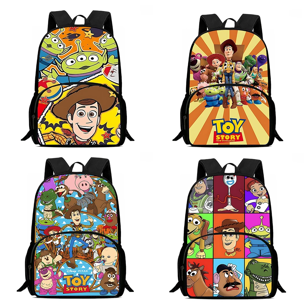 Toy Story Buzz Lightyear Backpacks Boys and Girls Student Birthday Gift School Bags Large Capacity Camping Durable Rucksack