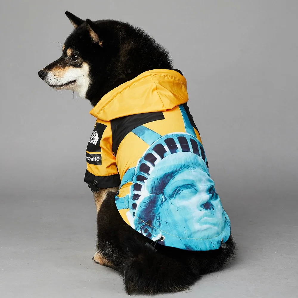 

Windproof and Rainproof Pet Clothing, North Dog Clothes, Raincoat, Large Dog Shell Jacket