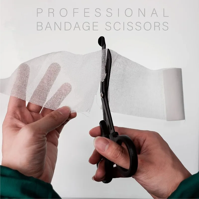 Wilderness Survival Paramedic Medical Rescue Tools - Emergency First Aid Scissors Trauma Gauze Outdoor Utility Bandage Care for
