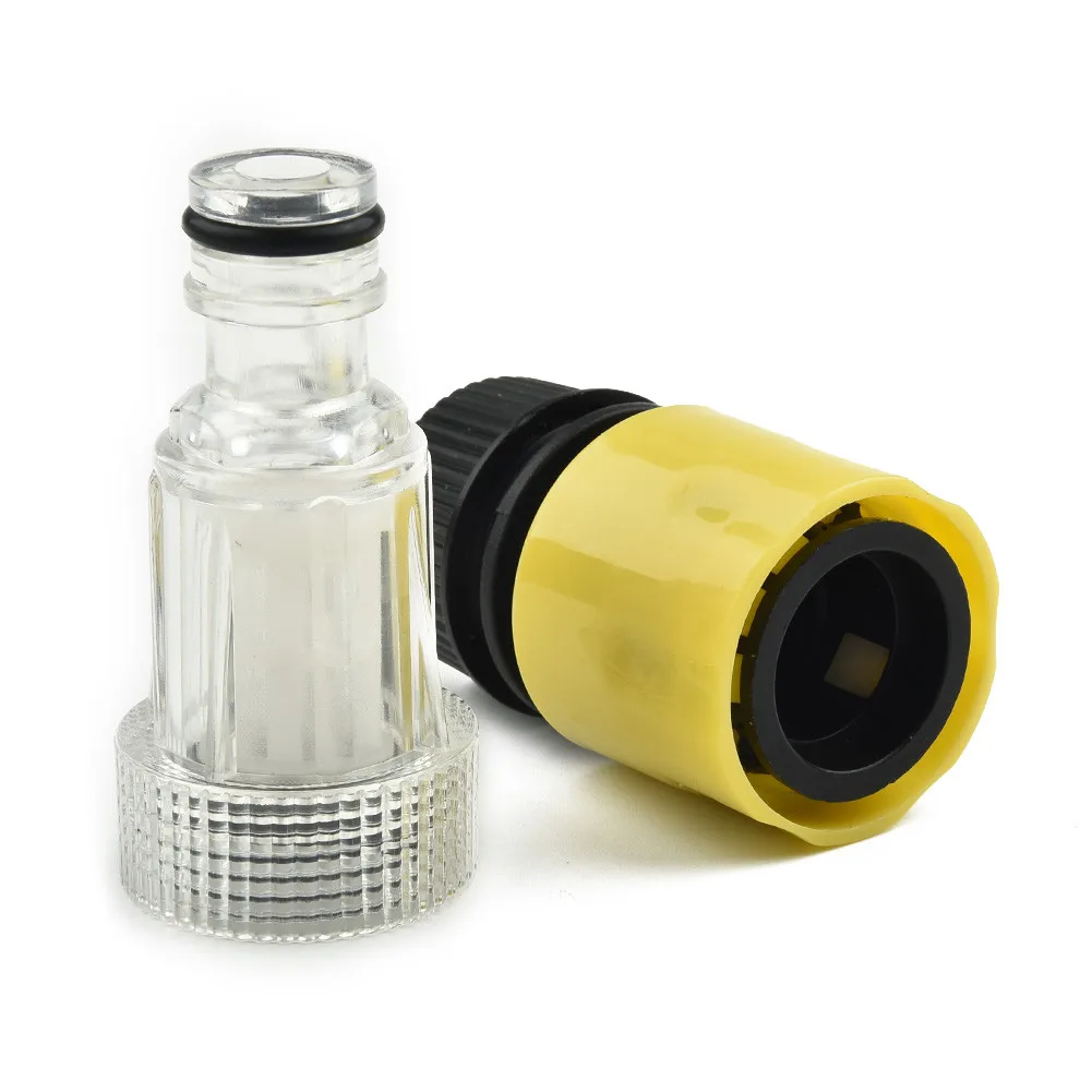 

Parts Connector Plastic Pressure Quick Tap Washer Water Adaptor Car Connect Filter Fitting For Garden Assembly
