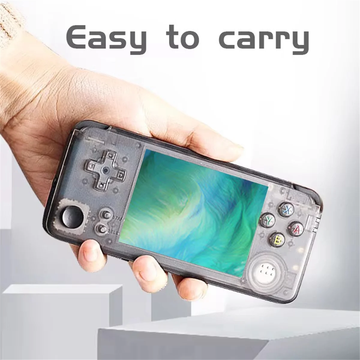 ADEGBO-verbeterde draagbare retro-gameconsole 3000 games 360-graden bedieningsjoystick