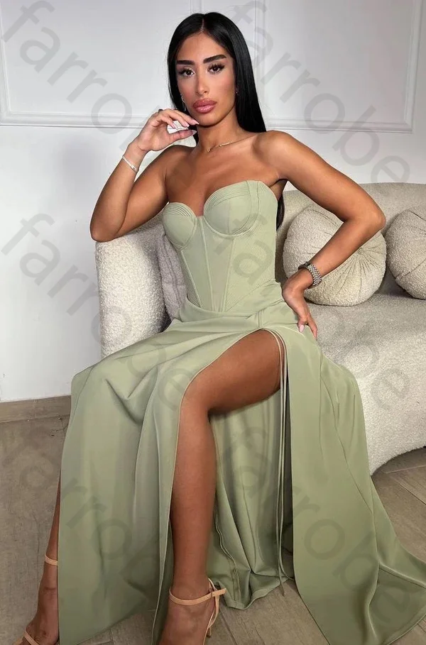 Customized Satin Prom Dresses Simple Wedding Floor-length Formal Exquisite High Quality Occasion Evening Party Dress for Women