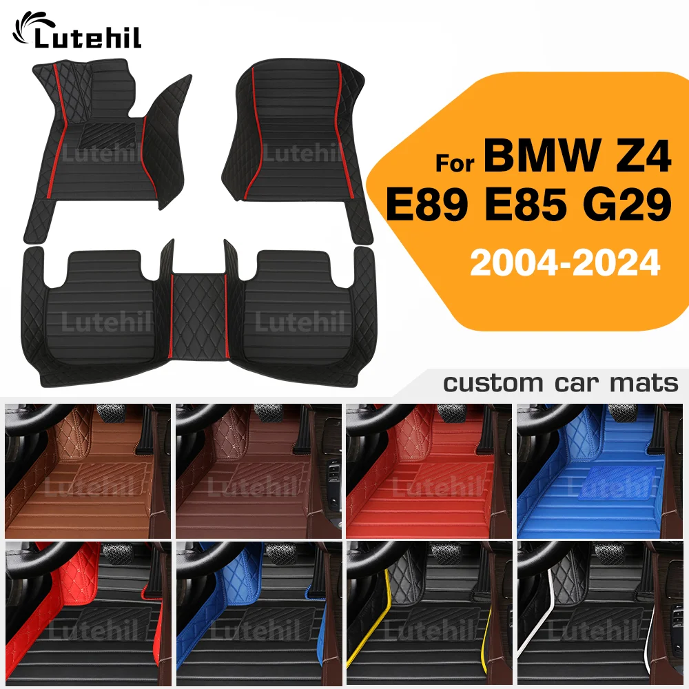 

Для BMW Z4 E89 E85 G29 2004-2024 автомобильный напольный коврик на заказ автомобильный ковер чехол аксессуары для интерьера защитные
