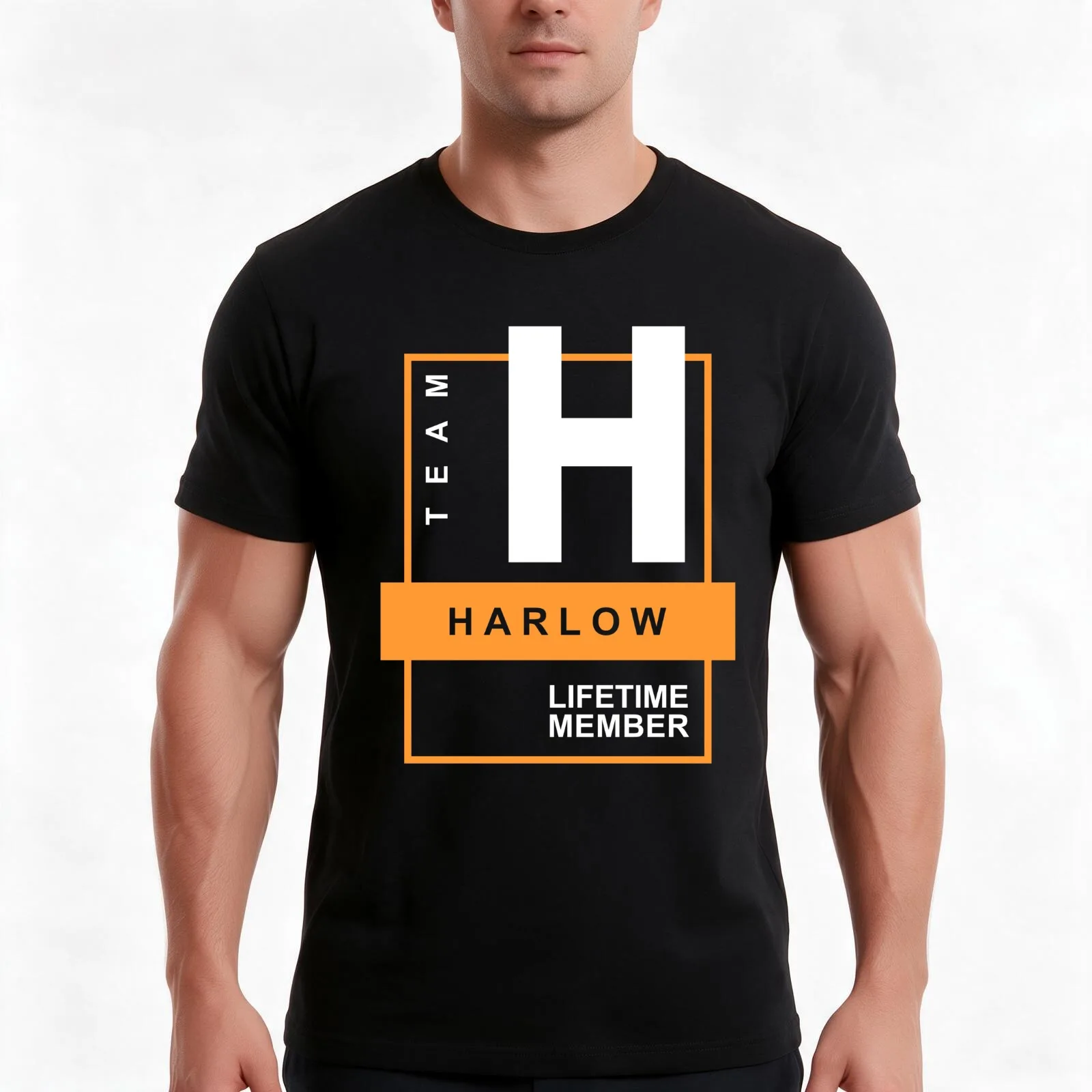 Team Harlow Lifetime T-Shirt Summer Casual Cotton Tee Oversized Streetwear Tops Vintage Graphic Print Loose Fit Short Sleeve